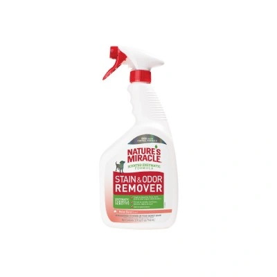 Спрей 8in1 NM Dog Stain&Odor Remover Spray Melon для усунення плям та запахів, з ароматом дині, 946 мл Спрей 8in1 NM Dog Stain&Odor Remover Spray Melon для усунення плям та запахів, з ароматом дині, 946 мл